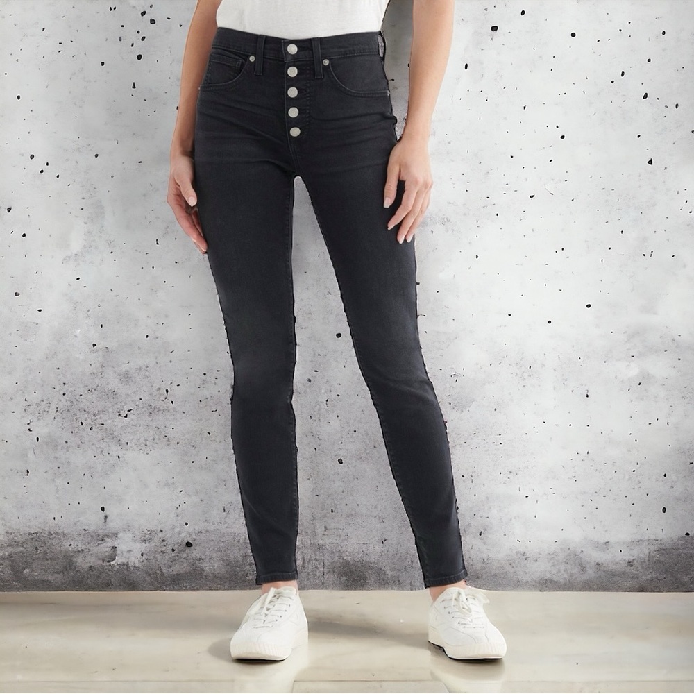NWT Lucky Brand High Rise Bridgette Skinny Jean in Magnetic Rinse Size 25